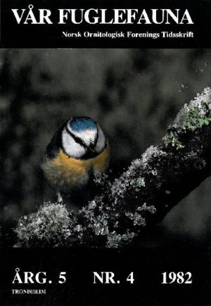 Vår Fuglefauna - 1982-4, årgang 5