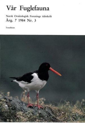 Vår Fuglefauna - 1984-3, årgang 7