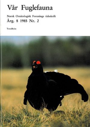 Vår Fuglefauna - 1985-2, årgang 8