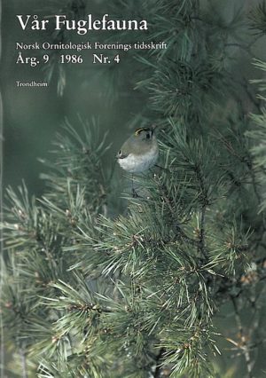 Vår Fuglefauna - 1986-4, årgang 9