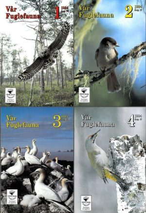 Vår Fuglefauna - 1994- hele årgang 17