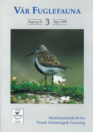 Vår Fuglefauna - 1999-3, årgang 22