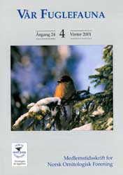 Vår Fuglefauna - 2001-4, årgang 24