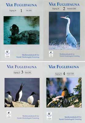 Vår Fuglefauna - 2001- hele årgang 24