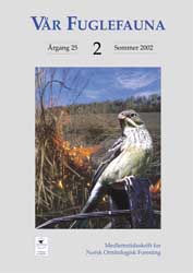 Vår Fuglefauna - 2002-2, årgang 25