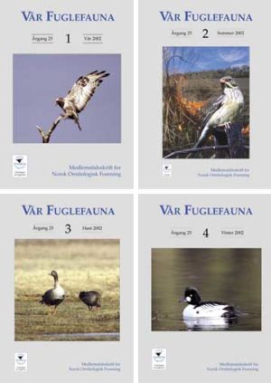 Vår Fuglefauna - 2002- hele årgang 25