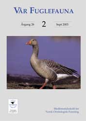 Vår Fuglefauna - 2003-2, årgang 26