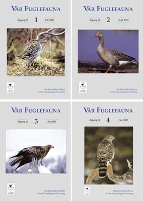 Vår Fuglefauna - 2003- hele årgang 26