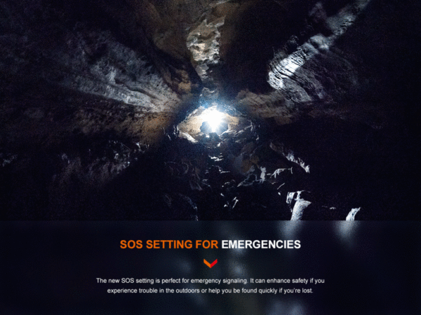 Fenix PD40R V3.0 - 3000 lumen LED lykt