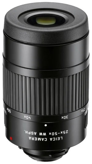 Leica okular 25-50x WW ASPH, for 65 og 82mm teleskop