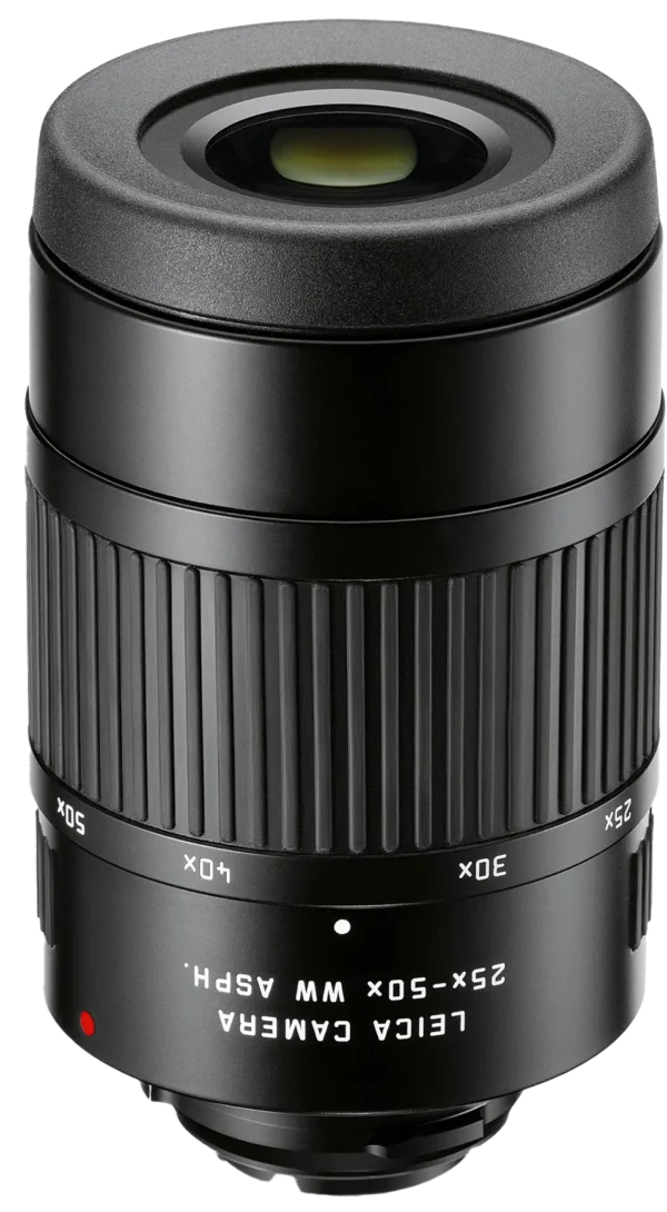 Leica okular 25-50x WW ASPH, for 65 og 82mm teleskop