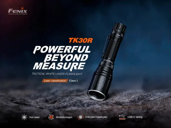 Fenix TK30R Hvit laser lykt - 500 lumen Hvit laser, 1500m - Bilde 18