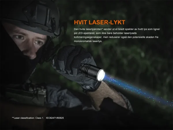 Fenix TK30R Hvit laser lykt - 500 lumen Hvit laser, 1500m - Bilde 13