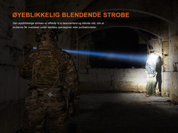 Fenix TK30R Hvit laser lykt - 500 lumen Hvit laser, 1500m - Bilde 15