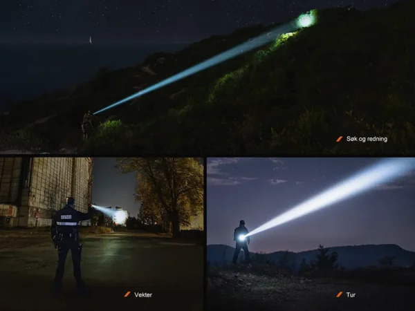 Fenix TK30R Hvit laser lykt - 500 lumen Hvit laser, 1500m - Bilde 16