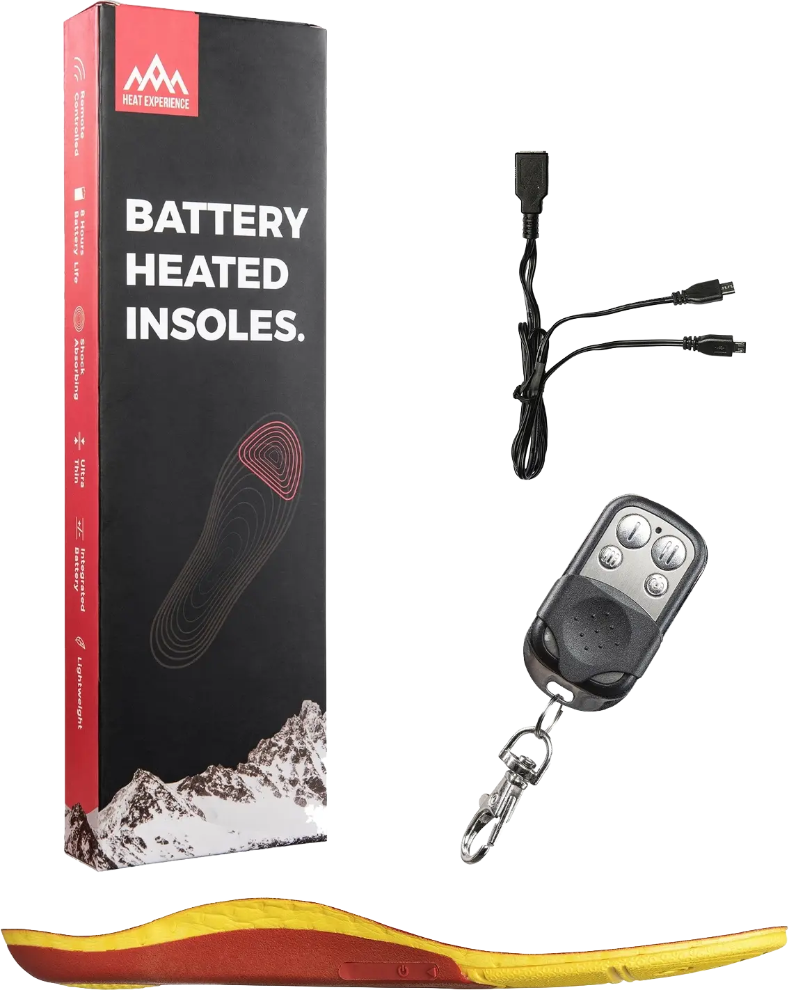 HeatX Varmesåle Fjernkontroll - m/innebygget batteri