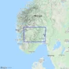 Opplevelsesguide Hardangervidda - 1:250 000, Lnr 6028
