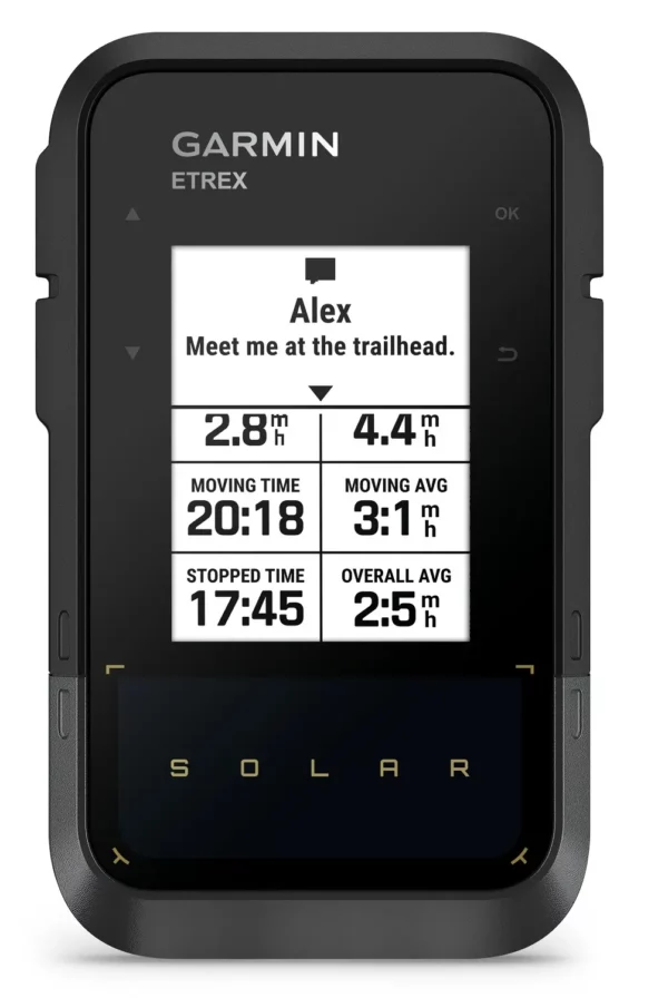 Garmin eTrex Solar GPS