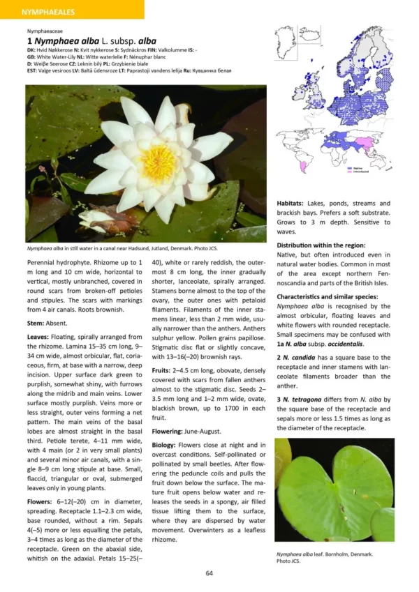 Aquatic Plants of Northern and Central Europe including Britain and Ireland