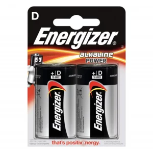 Energizer Batteri D/LR20 Alkaline Power 2-pak