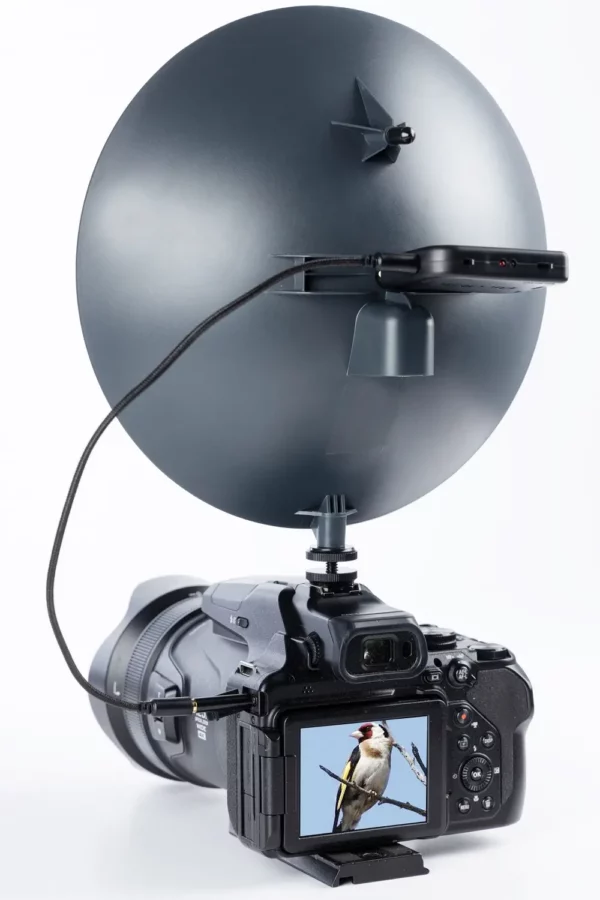 BirdMic Parabolmikrofon kit med Audiointerface