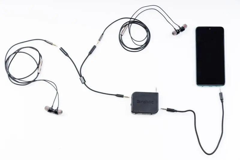 BirdMic Parabolmikrofon kit med Audiointerface