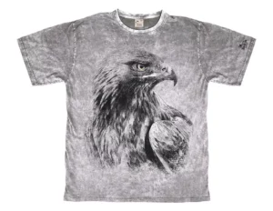 T-Skjorte Ørn - Steingrå, med Birdlife Norge logo