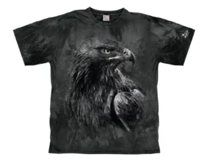 T-Skjorte Ørn – Skifergrå, med Birdlife Norge logo