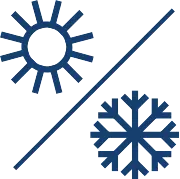 Drift i ekstreme temperaturer fra -25 til +50°C