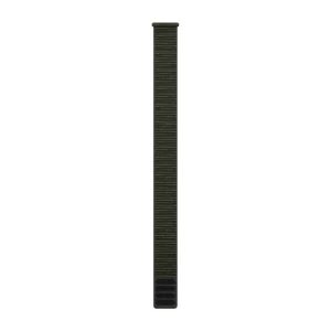Garmin UltraFit-nylon 26-klokkeremmer, Mosefarget