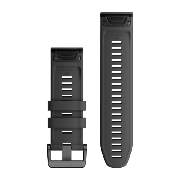 Garmin QuickFit 26-klokkeremmer, Grafittfarget silikon