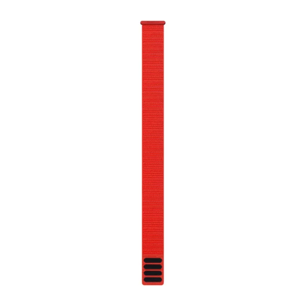 Garmin UltraFit-nylon 26-klokkeremmer, Ildrød
