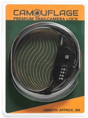 Camouflage Wildcamera lock