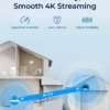 Reolink Argus 4 Pro 4K 180° batteri kamera med ColorX nattsyn