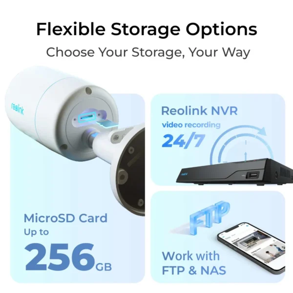 Reolink CX810 ColorX 8MP 4K PoE kamera med nattsyn i farger