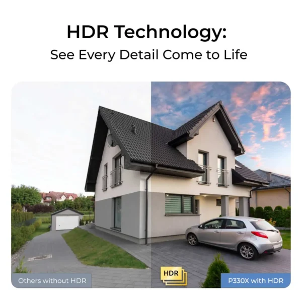 Reolink CX810 ColorX 8MP 4K PoE kamera med nattsyn i farger