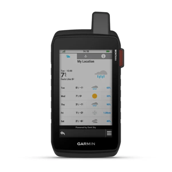 Garmin Montana 710i - GPS med innebygd kart og satelittkommunikasjon
