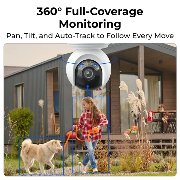 Reolink Atlas PT ColorX 8MP 4K WiFi batteri kamera