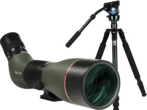 Focus Optimum 20-60x85 APO ED m/Sirui R2004+VH10 - Teleskoppakke