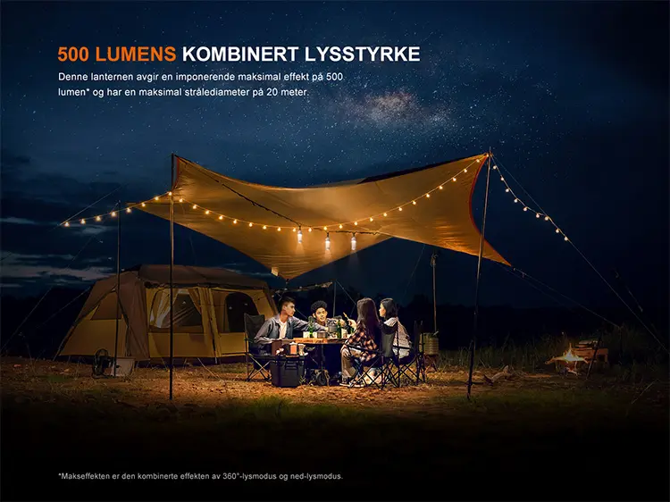Fenix CL22R Campinglykt
