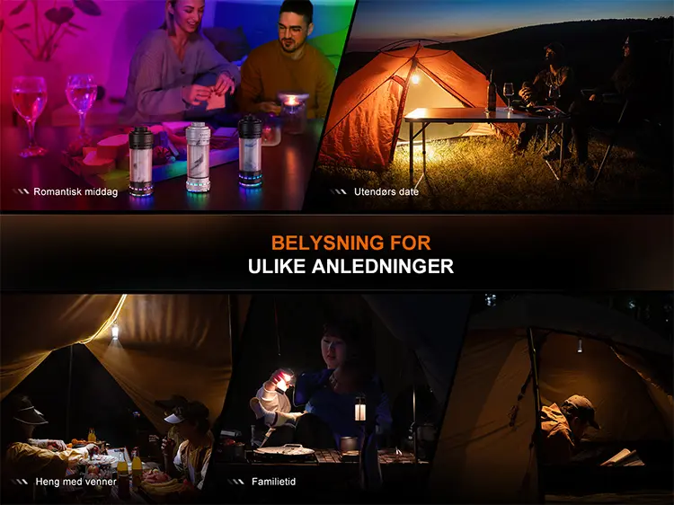 Fenix CL22R Campinglykt