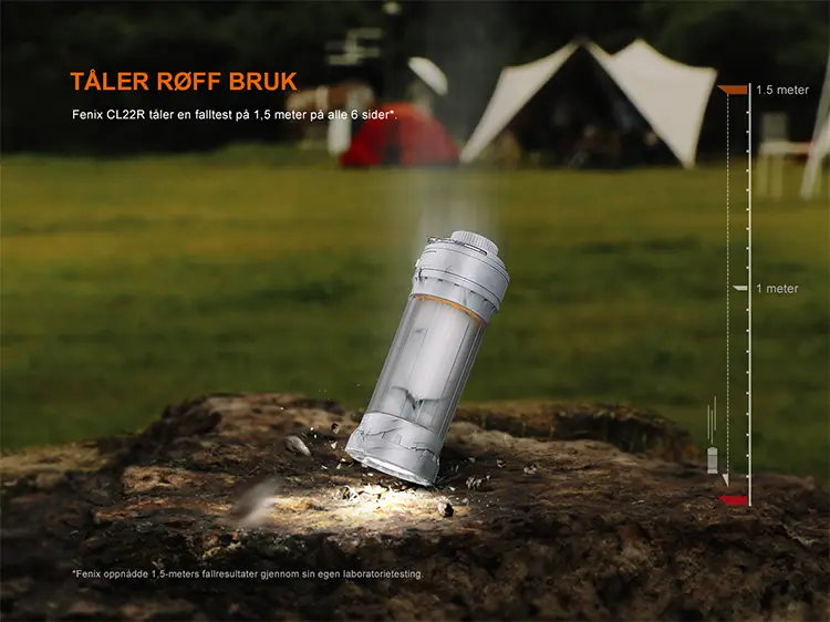 Fenix CL22R Campinglykt