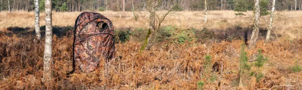 Kamuflasje stoltelt M2 brun - One Man Chair Hide