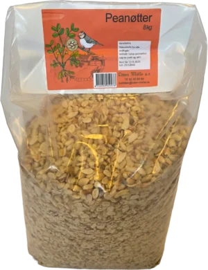 Peanøtter mix, 8 kg i sekk