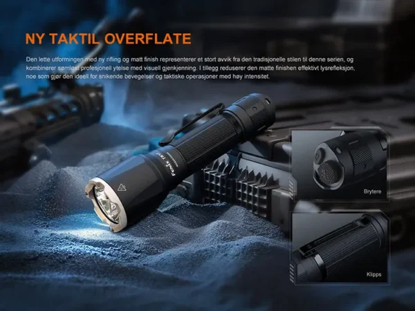 Fenix TK17 Tactical Håndlykt 3600lm 6000mAh