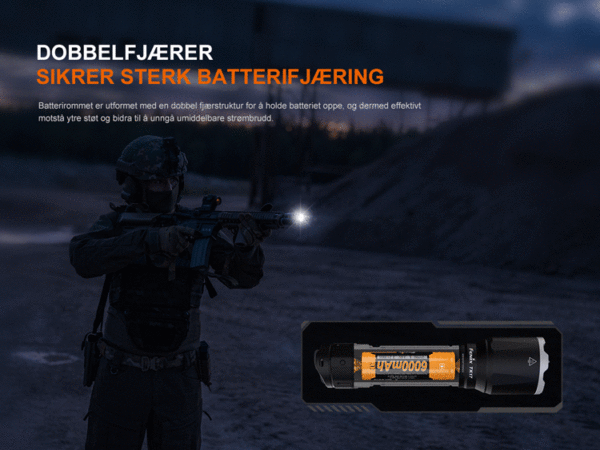 Fenix TK17 Tactical Håndlykt 3600lm 6000mAh