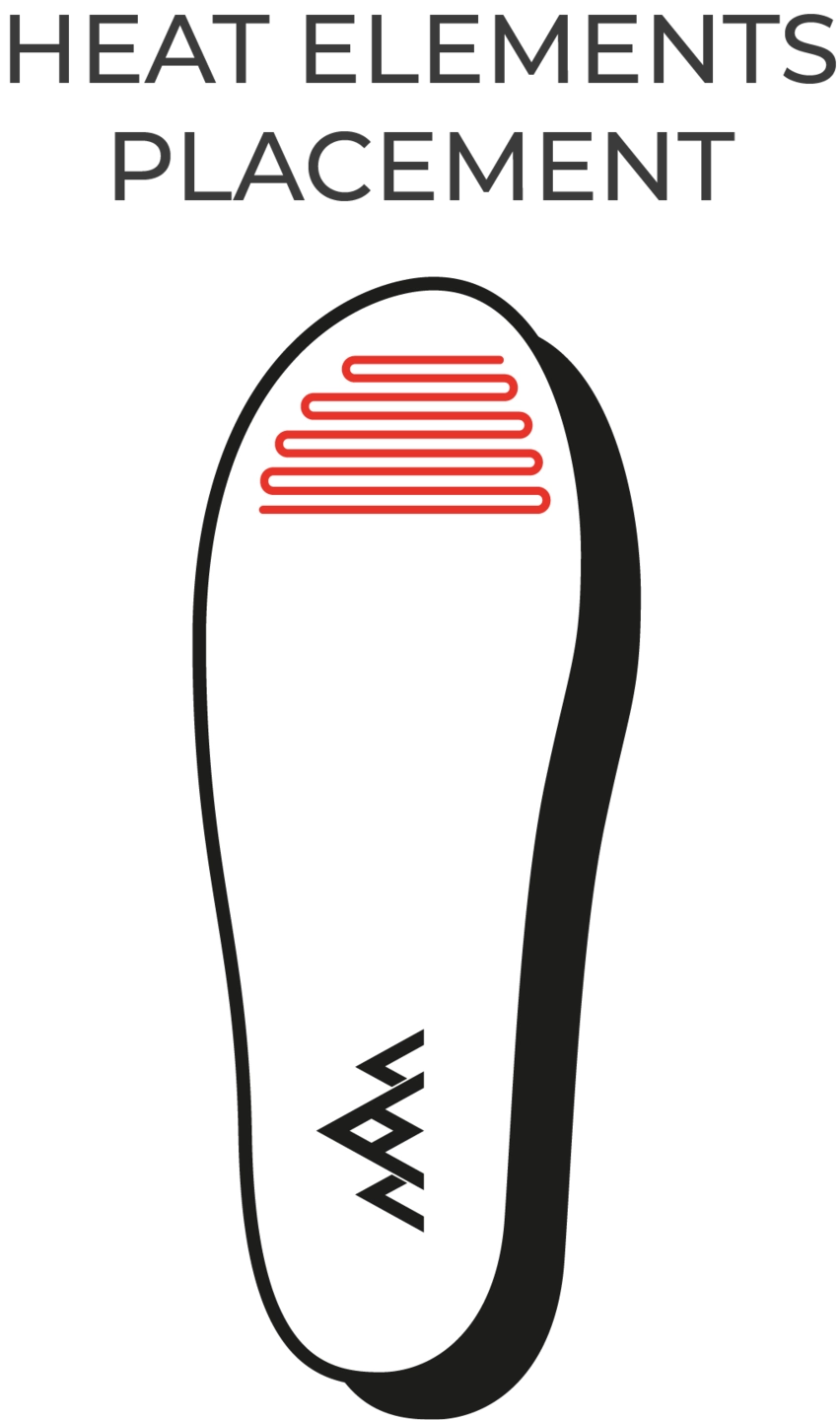 HeatX Varmesåle BlueTooth V2 - m/innebygget batteri