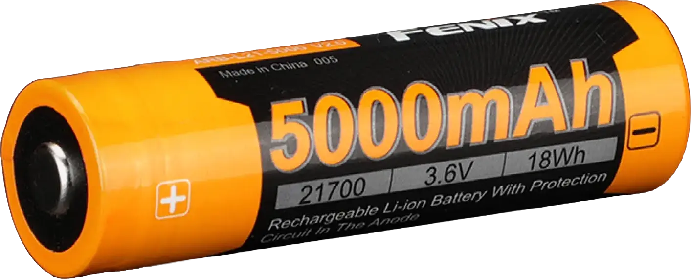 Fenix ARB-L21-5000 V2 21700 Batteri oppladbar 5000 mAh