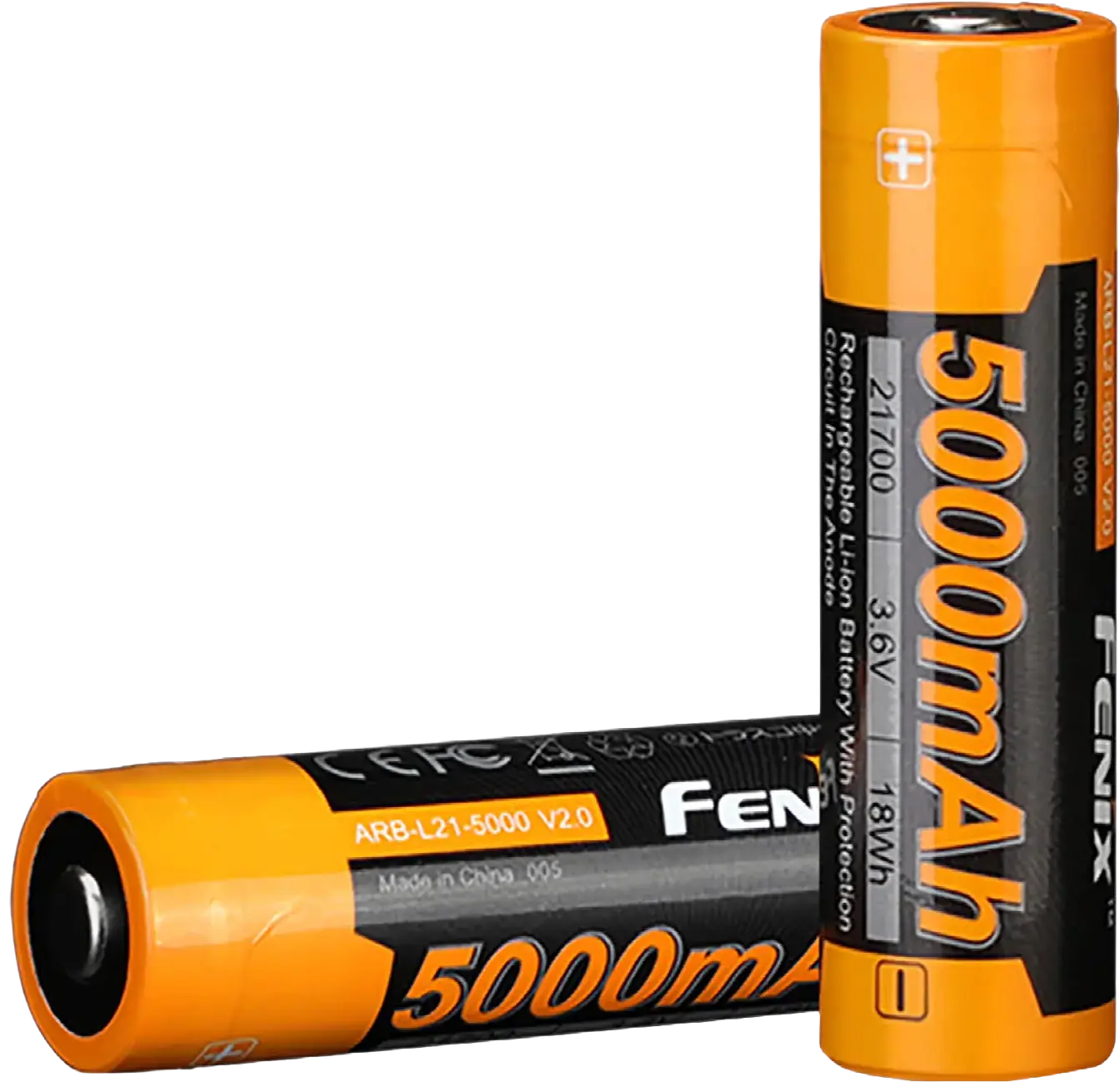 Fenix ARB-L21-5000 V2 21700 Batteri oppladbar 5000 mAh
