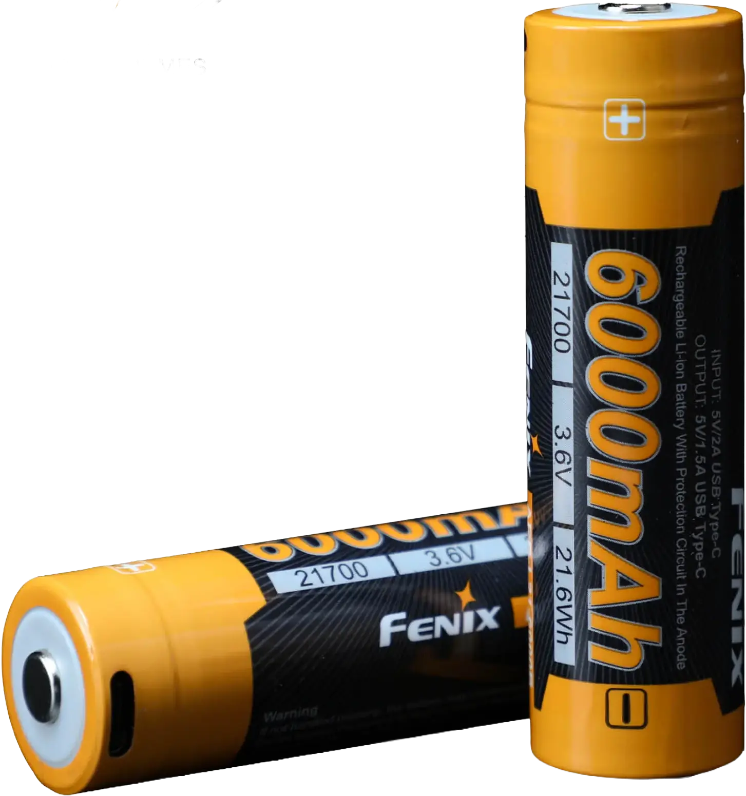 Fenix ARB-L21-6000B 21700 Batteri USB-C 6000mAh